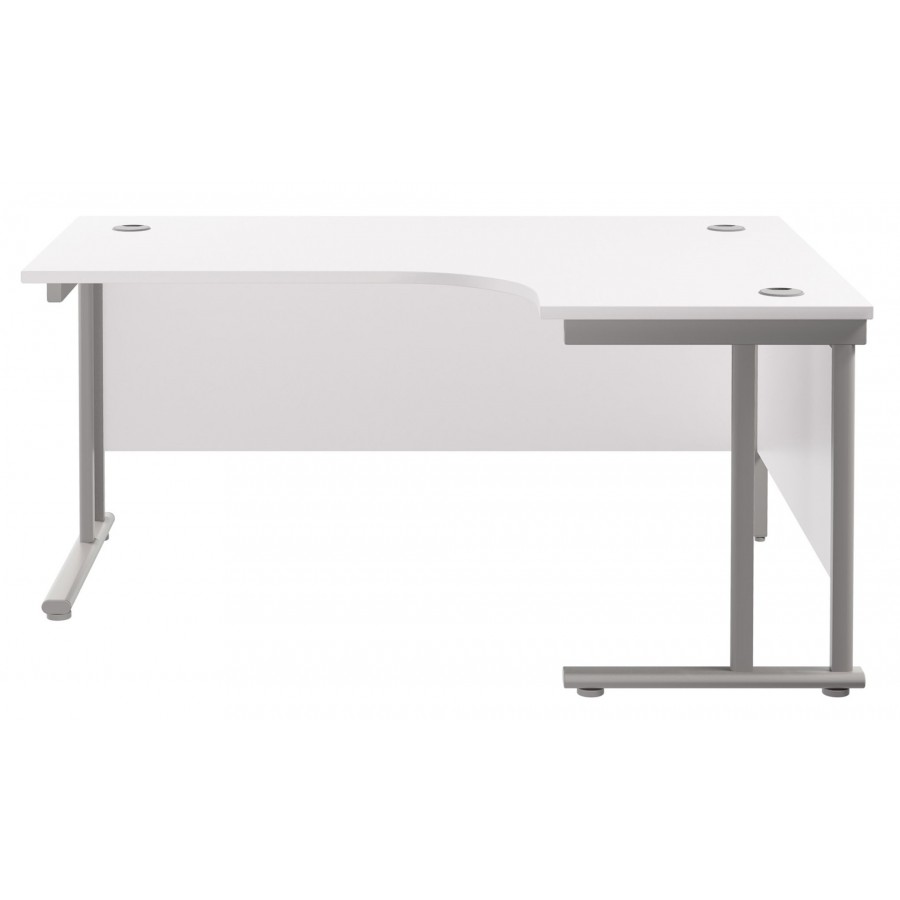 Olton Twin Cantilever Corner Office Desk